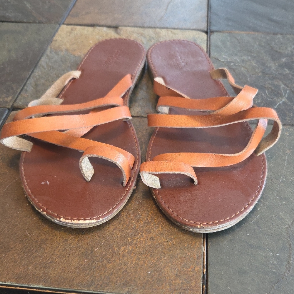 Charlotte Russe Brown Strappy Sandals